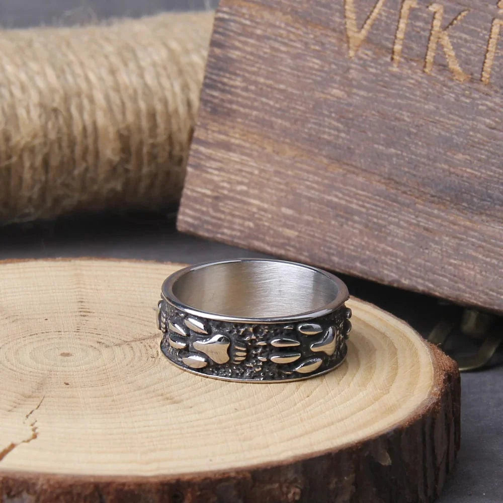 Viking Fenrir's Paw Ring