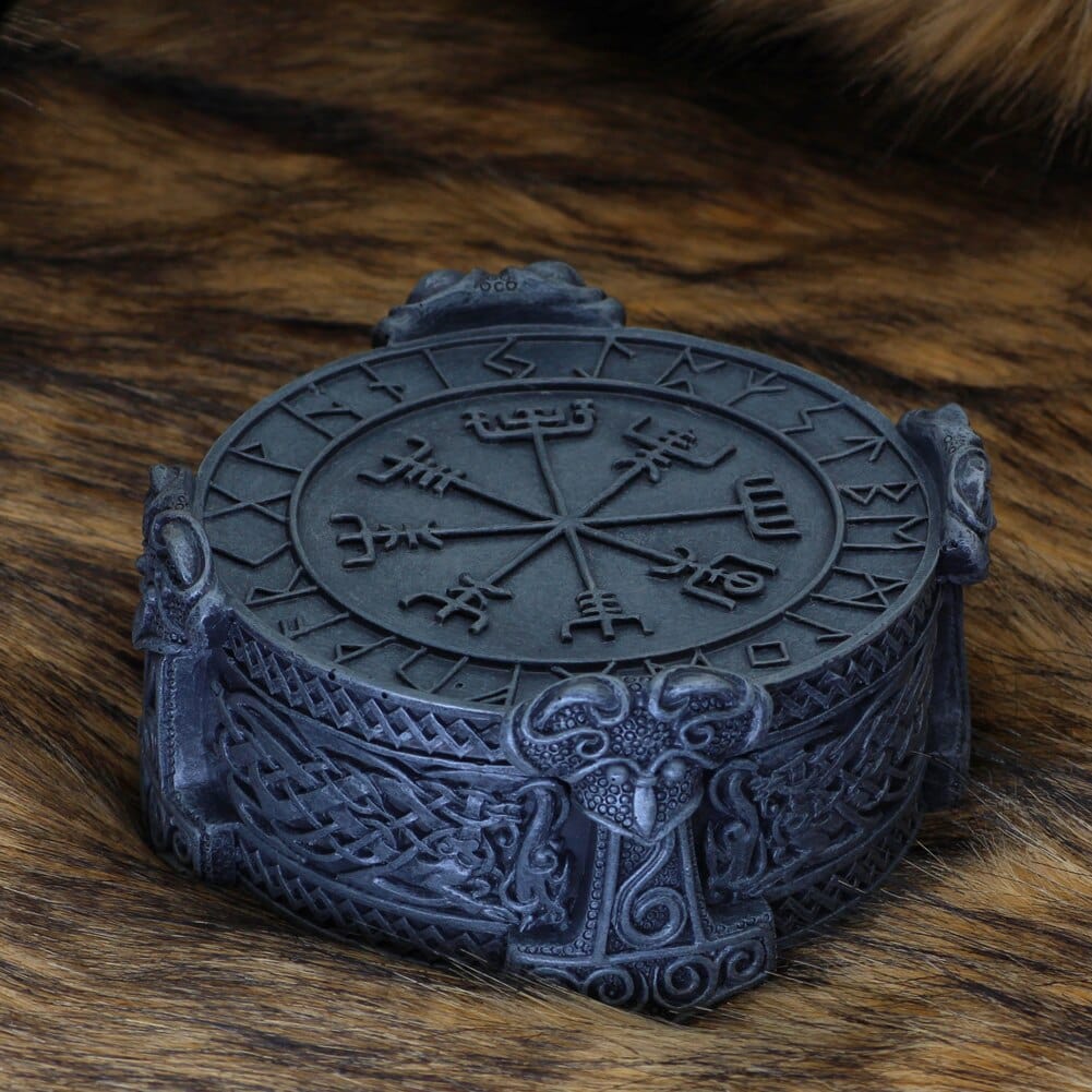 Viking Jewelry Box - Vegvisir