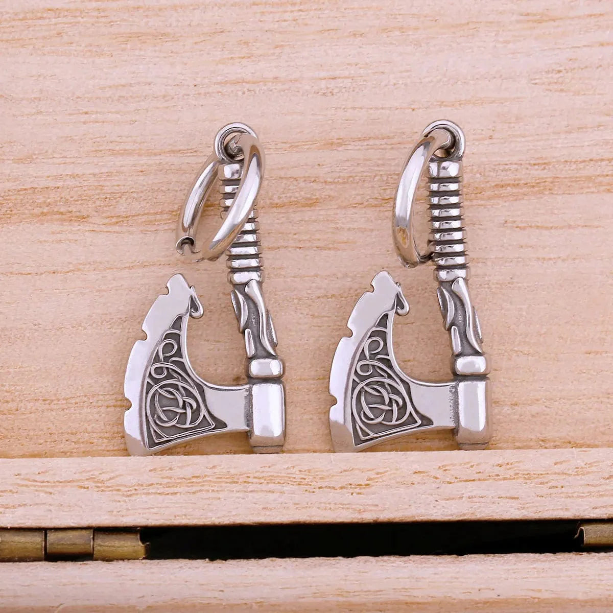 Ragnar Axe Earrings