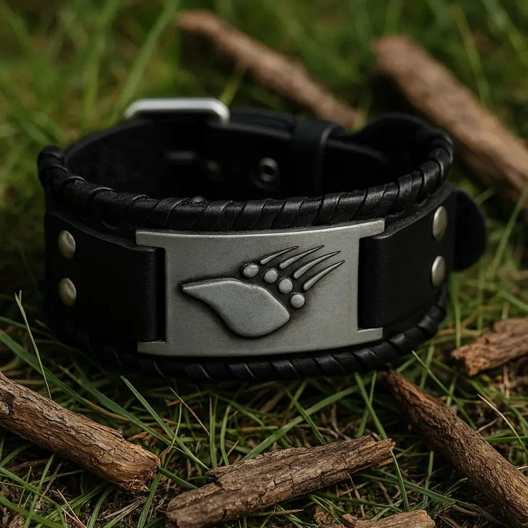 Berserker Leather Bracelet