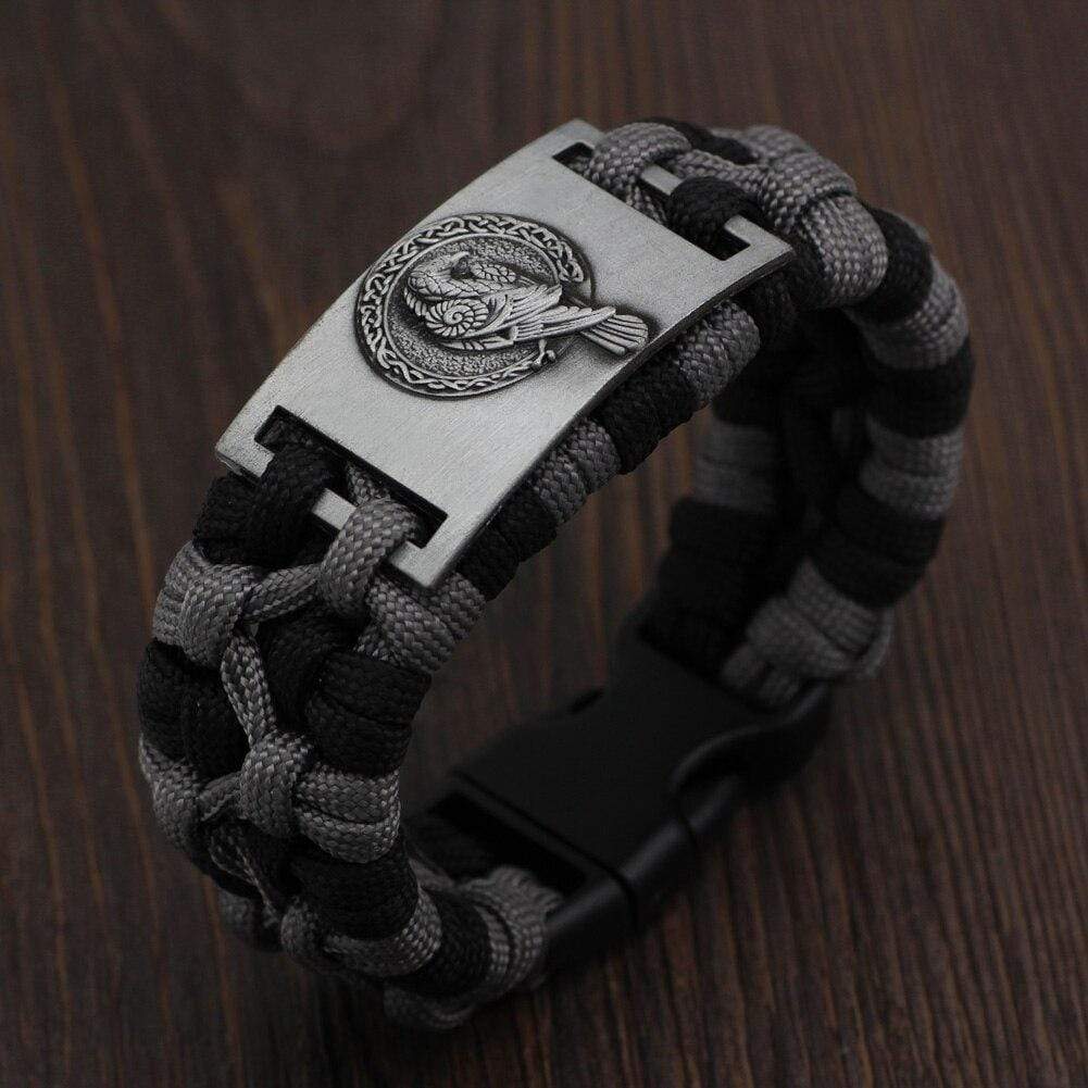 Odin's Raven Paracord Bracelet