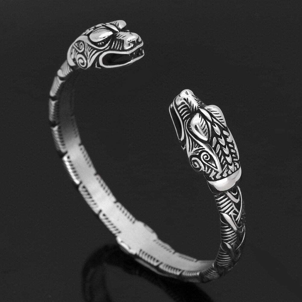 Viking Loyalty Bracelet - Scandinavian Dragon
