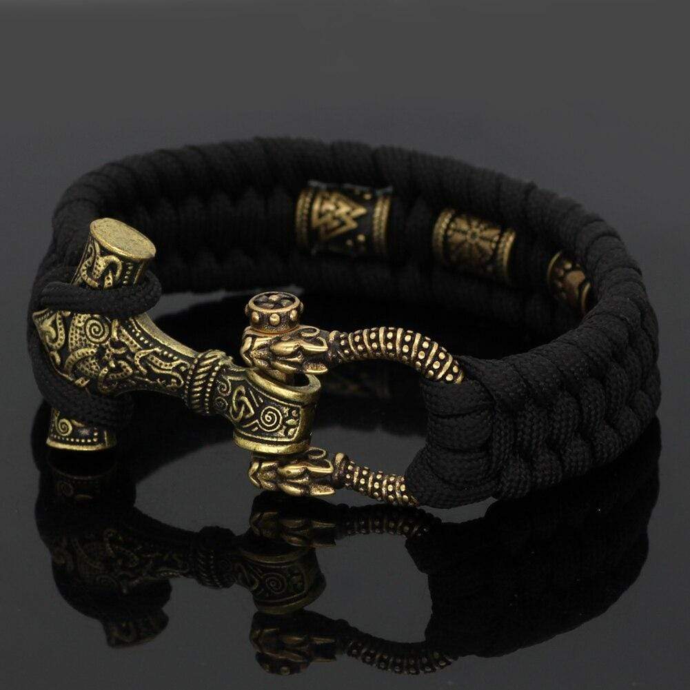 Mjolnir Bracelet Gold Version