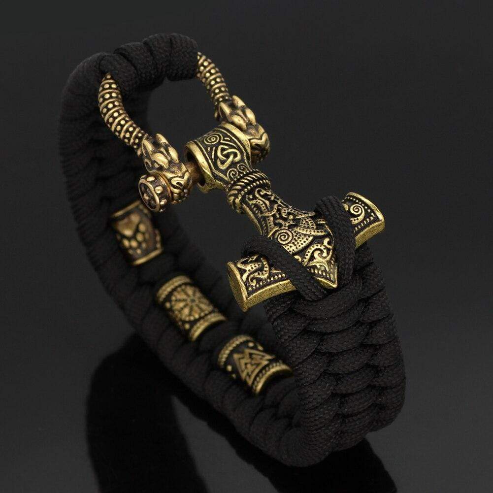 Mjolnir Bracelet Gold Version