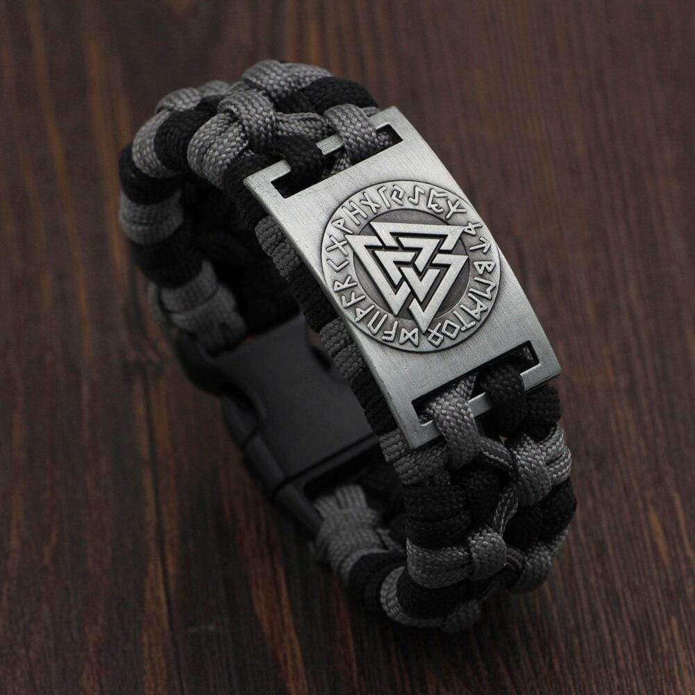 Valknut Paracord Bracelet