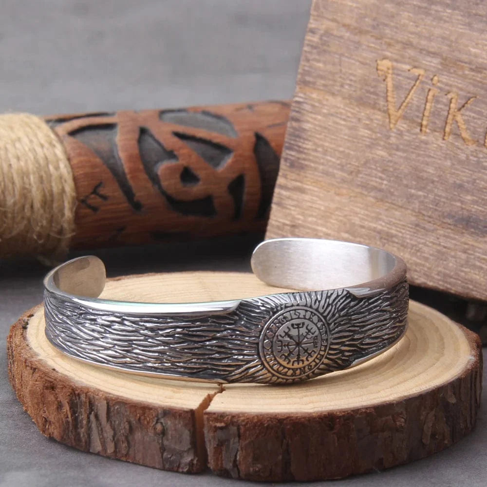 Viking Vegvisir Compass Bracelet
