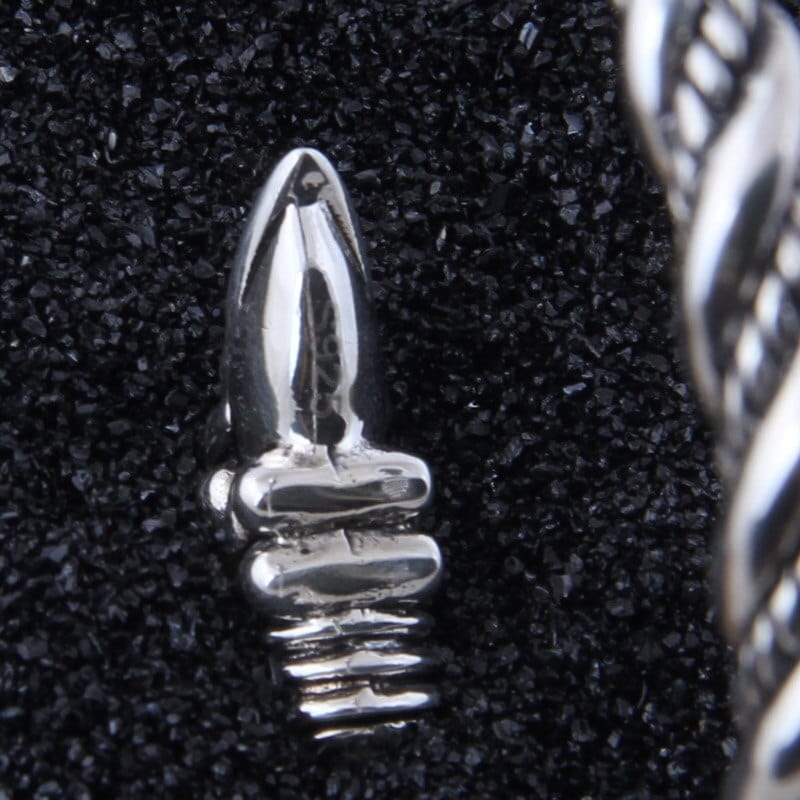 Viking Bracelet in 925 Sterling Silver - Odin's Ravens