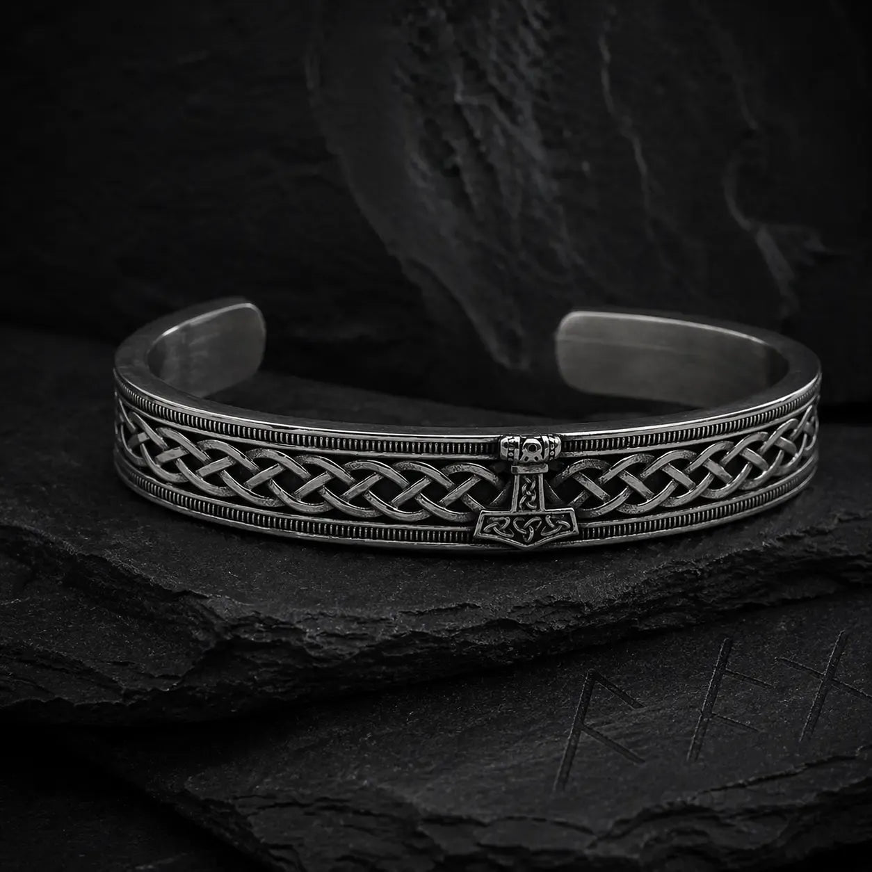 Viking Bracelet Bearing the Mjolnir