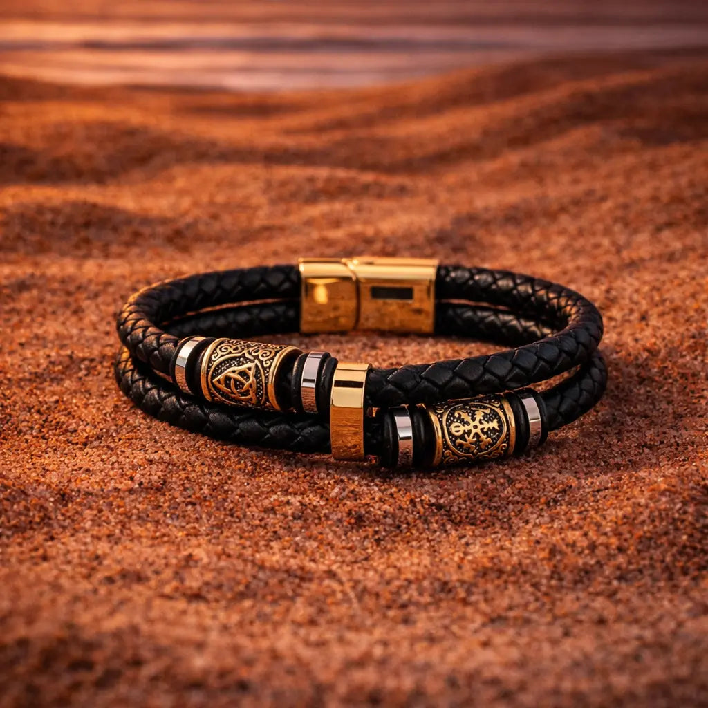 Viking braided bracelet "Warrior's Agility"