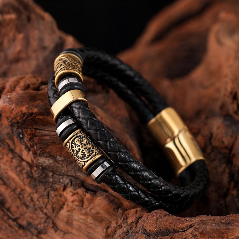 Viking braided bracelet "Warrior's Agility"