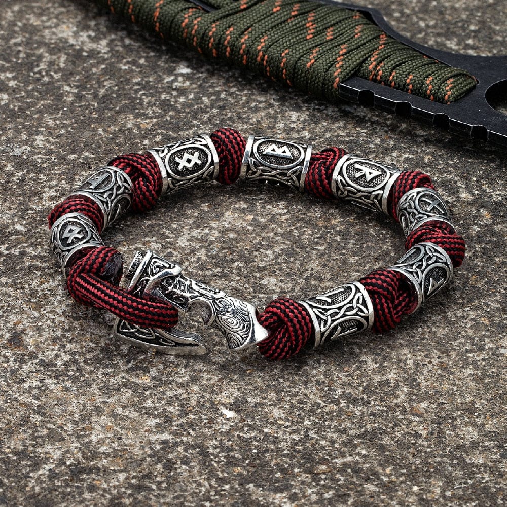 Nordic Wrapped Bracelets "Superhuman Strength"