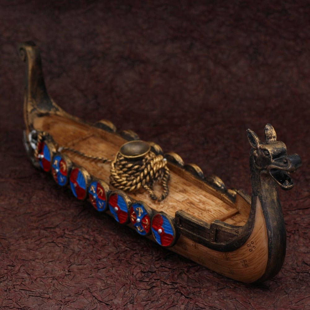 Viking Drakkar Incense Burner
