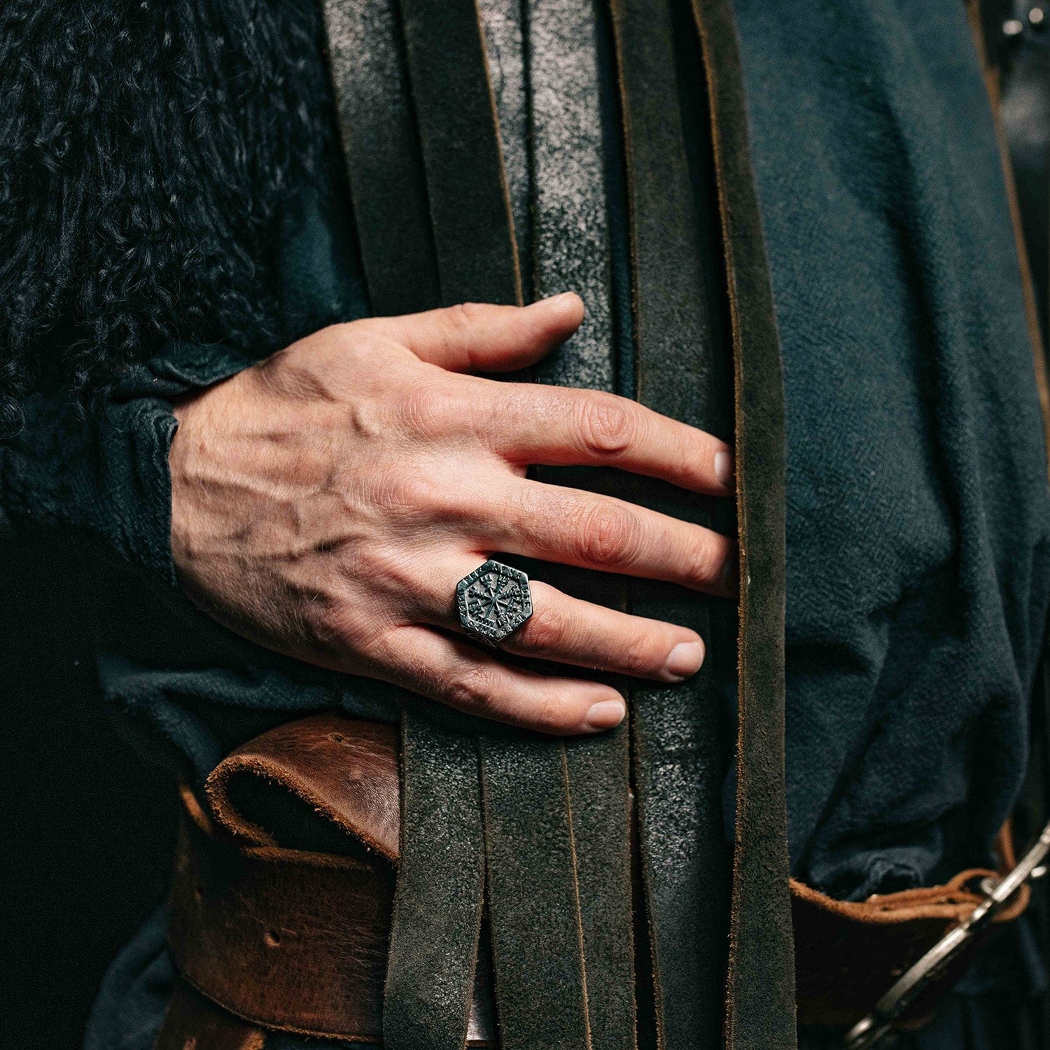 Viking Symbol Signet Ring