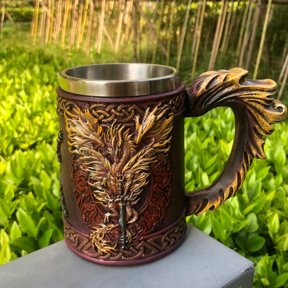 Viking Mug "The Fire Breather's Stein"