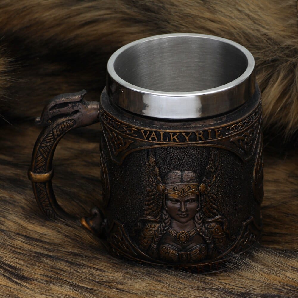 Viking Mug "Tankard of the Valkyrie's Wings"