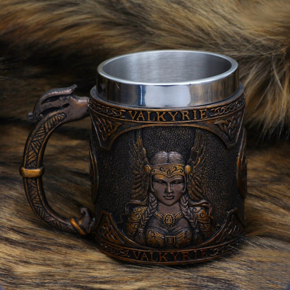 Viking Mug "Tankard of the Valkyrie's Wings"