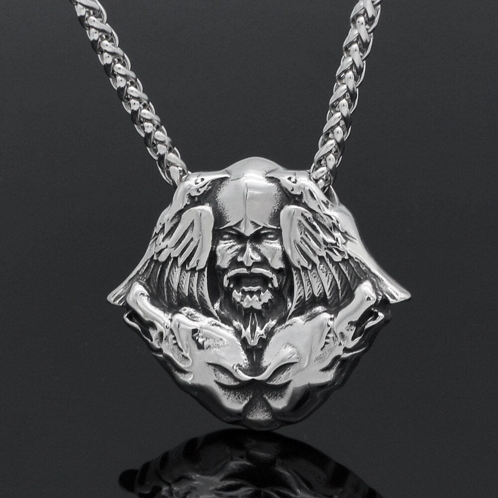 Odin's Companions Necklace