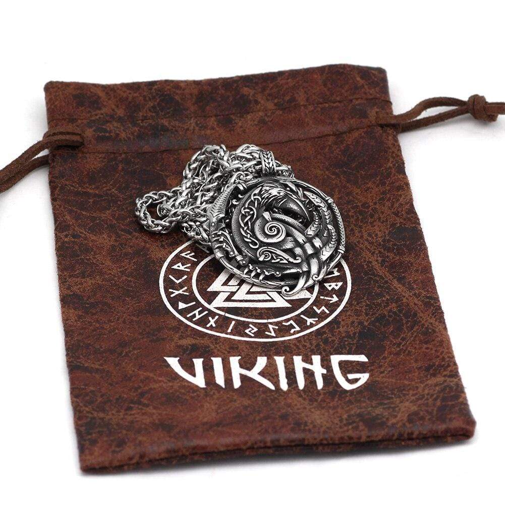 Odin's Raven Necklace