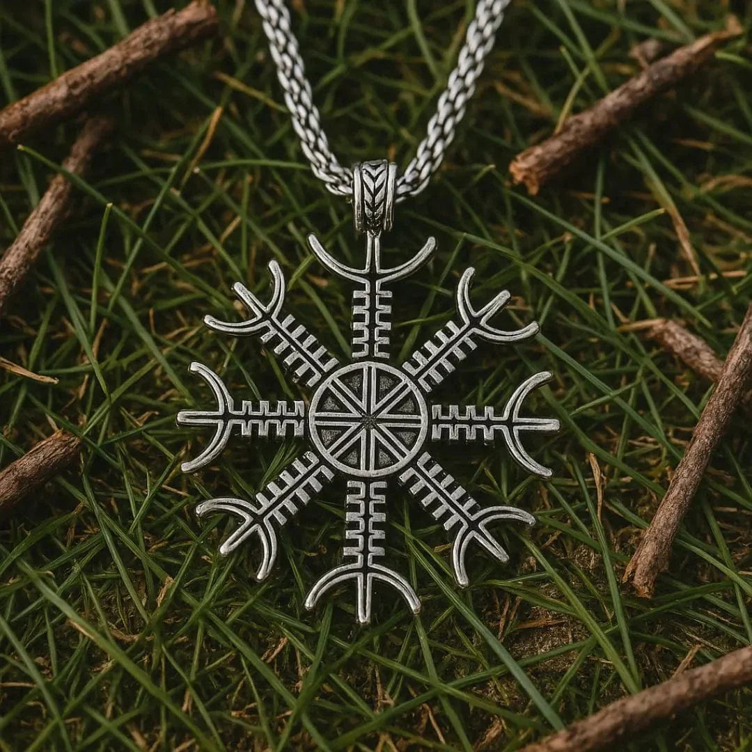 Aegishjalmur Courage Necklace