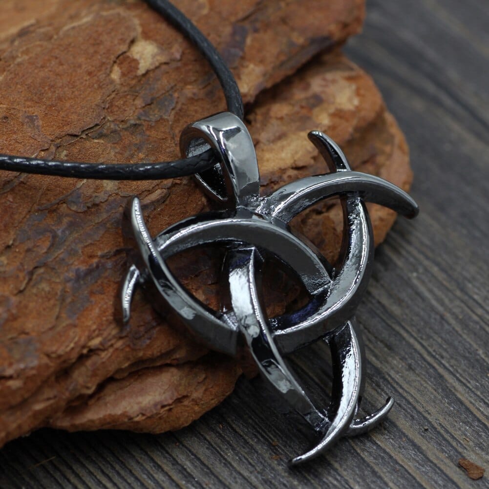 "Gift of Poetry" Necklace Triple Horn of Odin