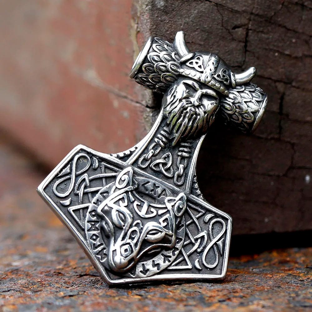 Wrought Iron Necklace - Timeless Seal of Strength