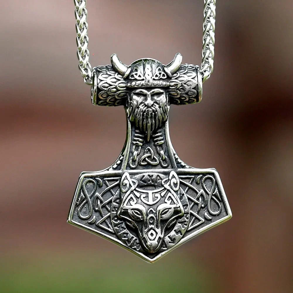 Wrought Iron Necklace - Timeless Seal of Strength