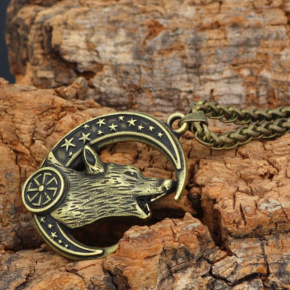 Odin's Wolf Necklace