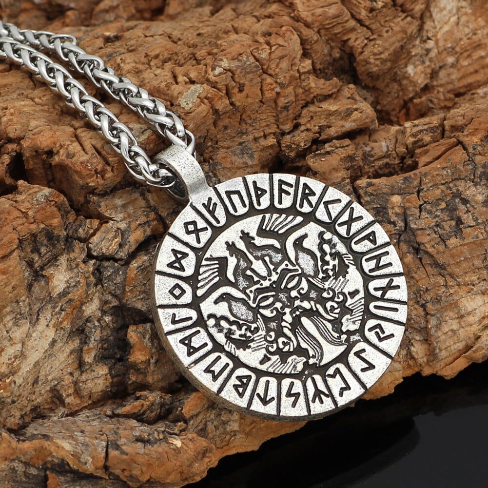 Odin's Face Rune Necklace
