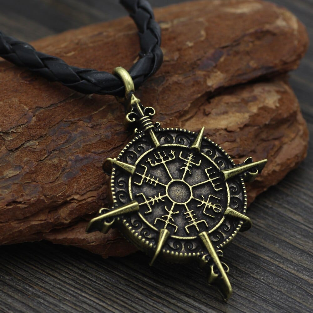 Vegvisir Compass of Destiny Necklace