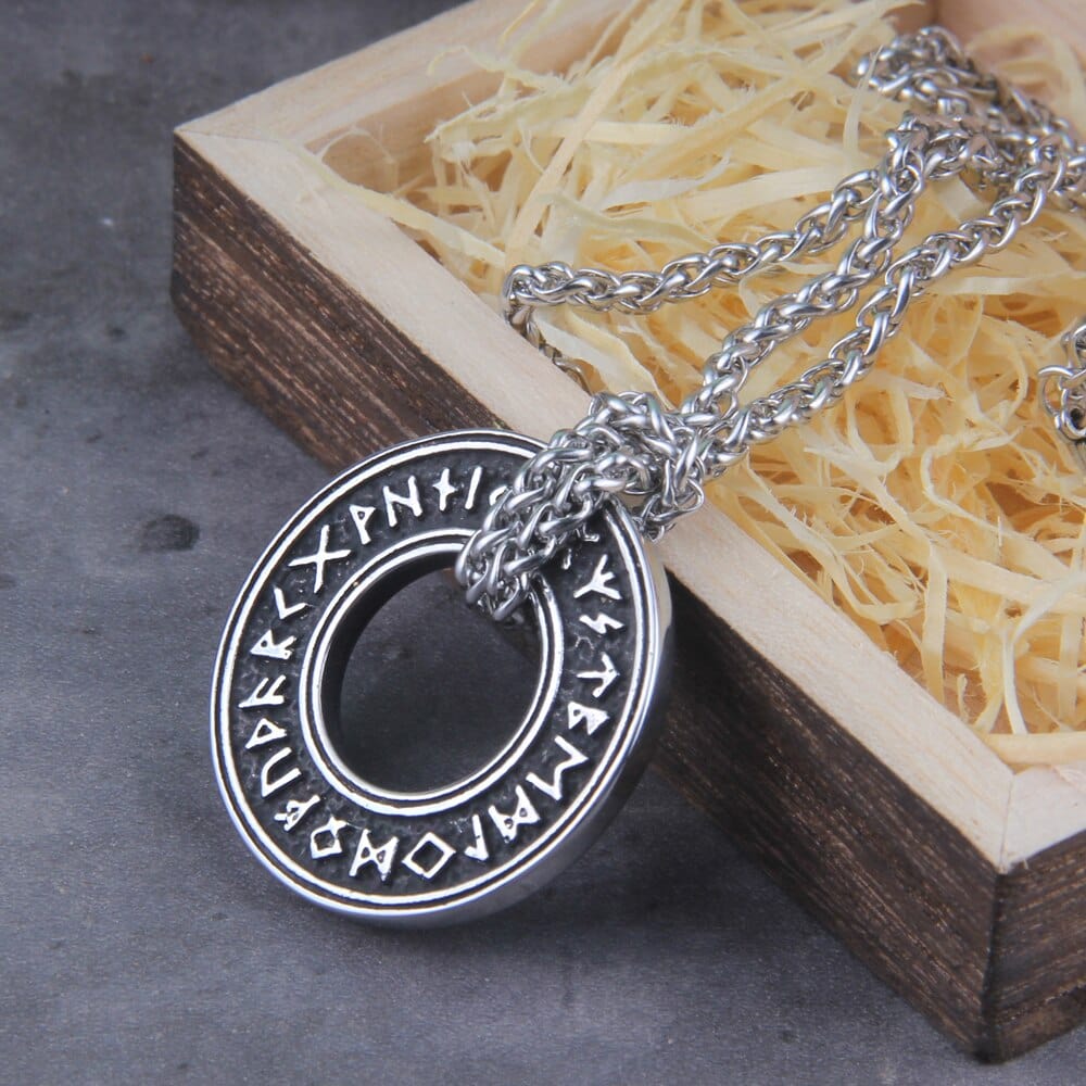 Viking Necklace "Necklace of the Uthark Oracle"