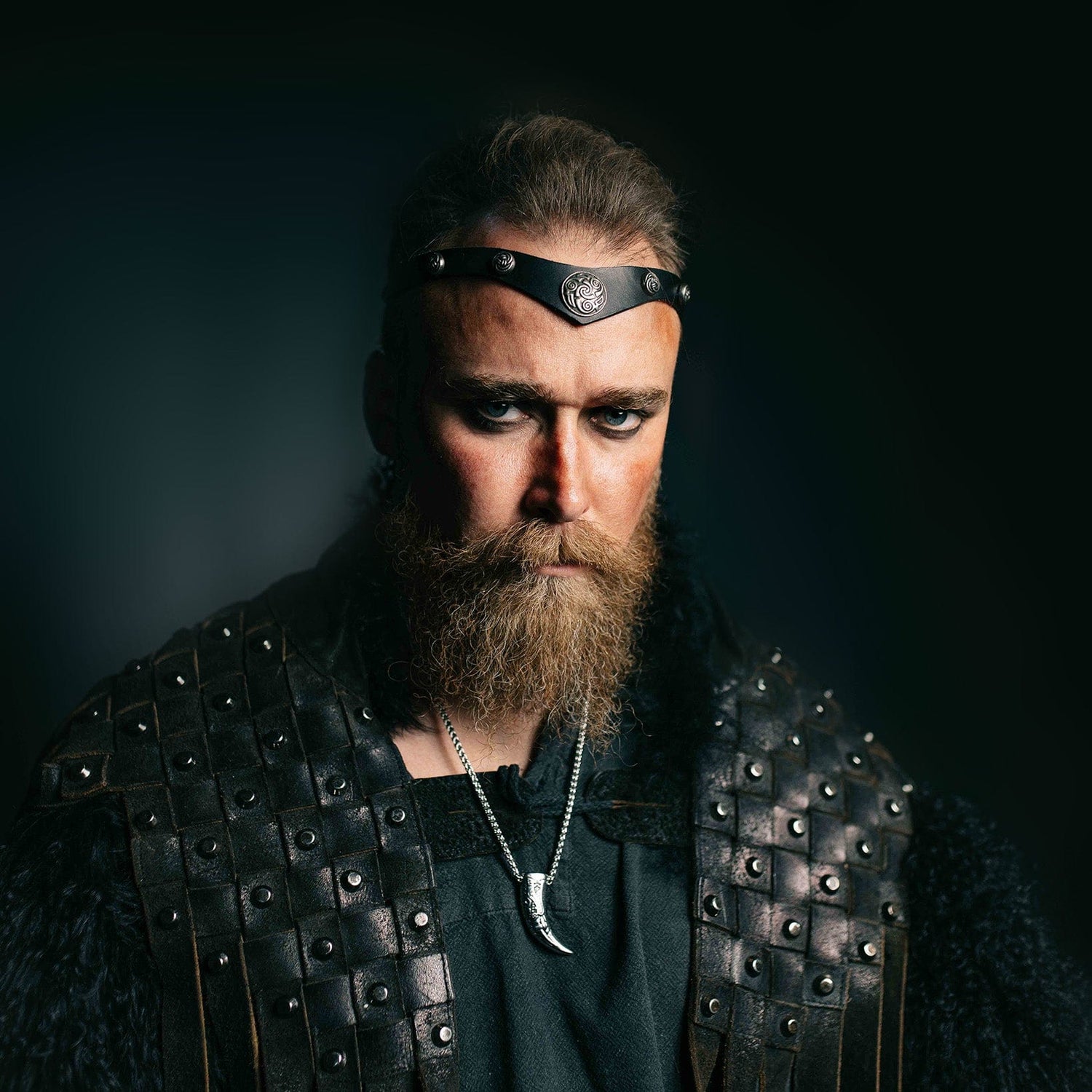 Viking necklace Fenrir's giant wolf tooth