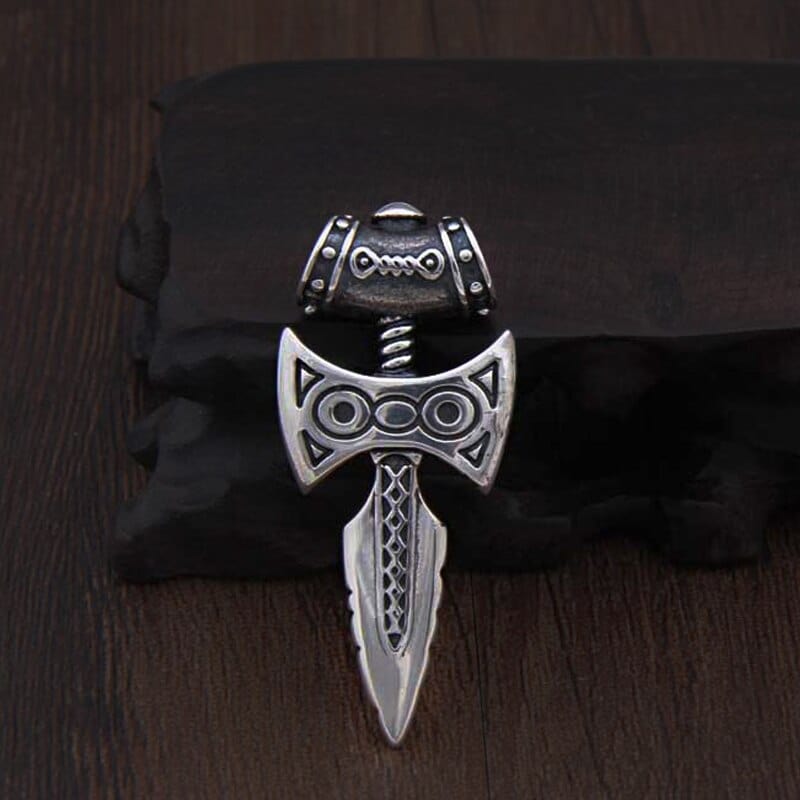 Sterling Silver 925 Pendant - Talos Amulet