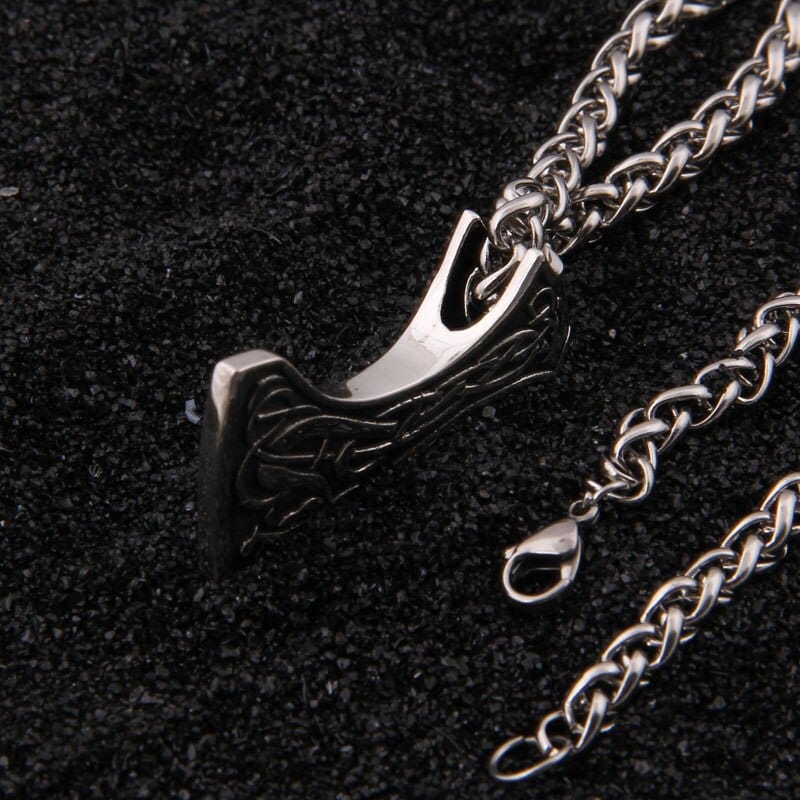 Sterling Silver 925 Pendant - The War Axe