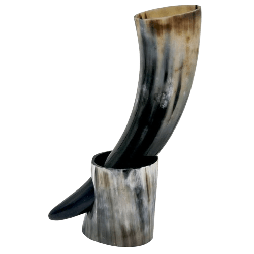 Ragnar Drinking Ox Horn