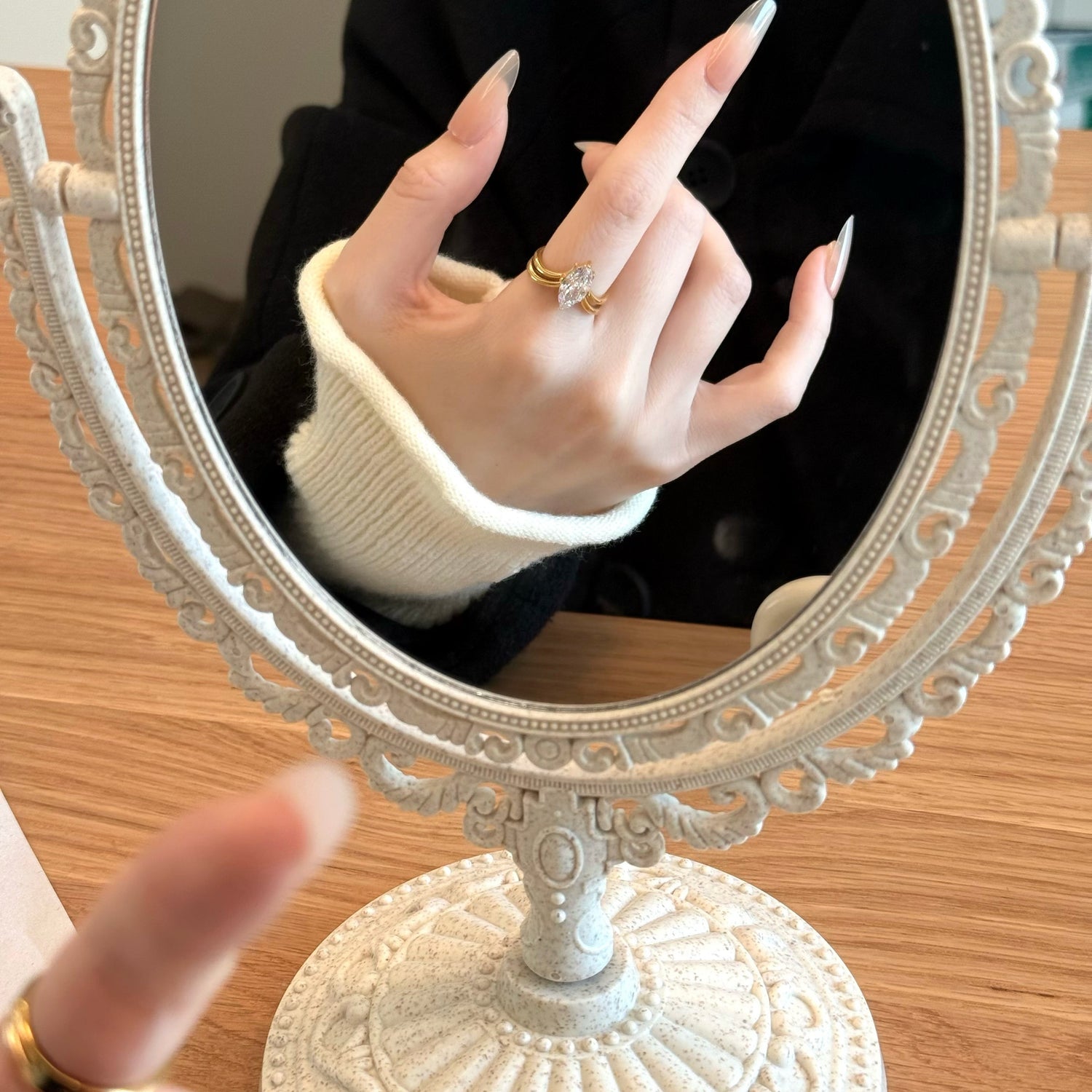 Marquise Solitaire Ring