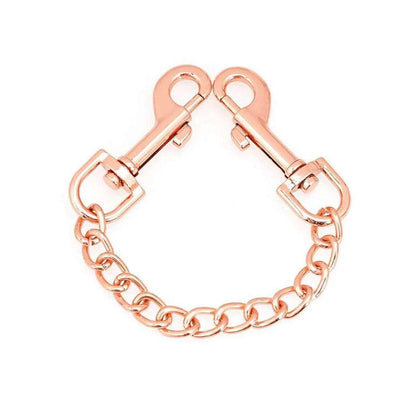 TETHER Wrist Cuffs — Rose Gold Snake