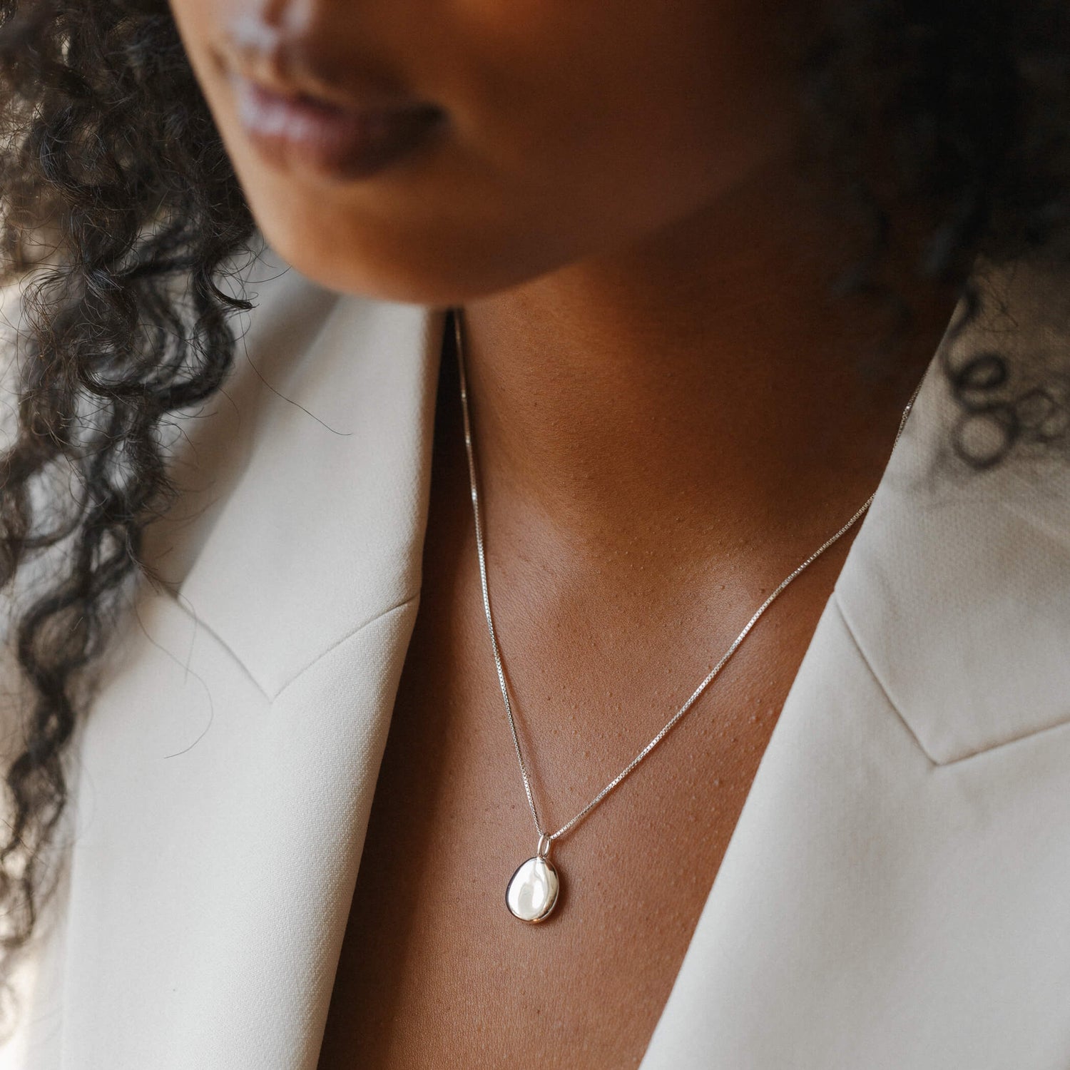 Worry Stone Necklace