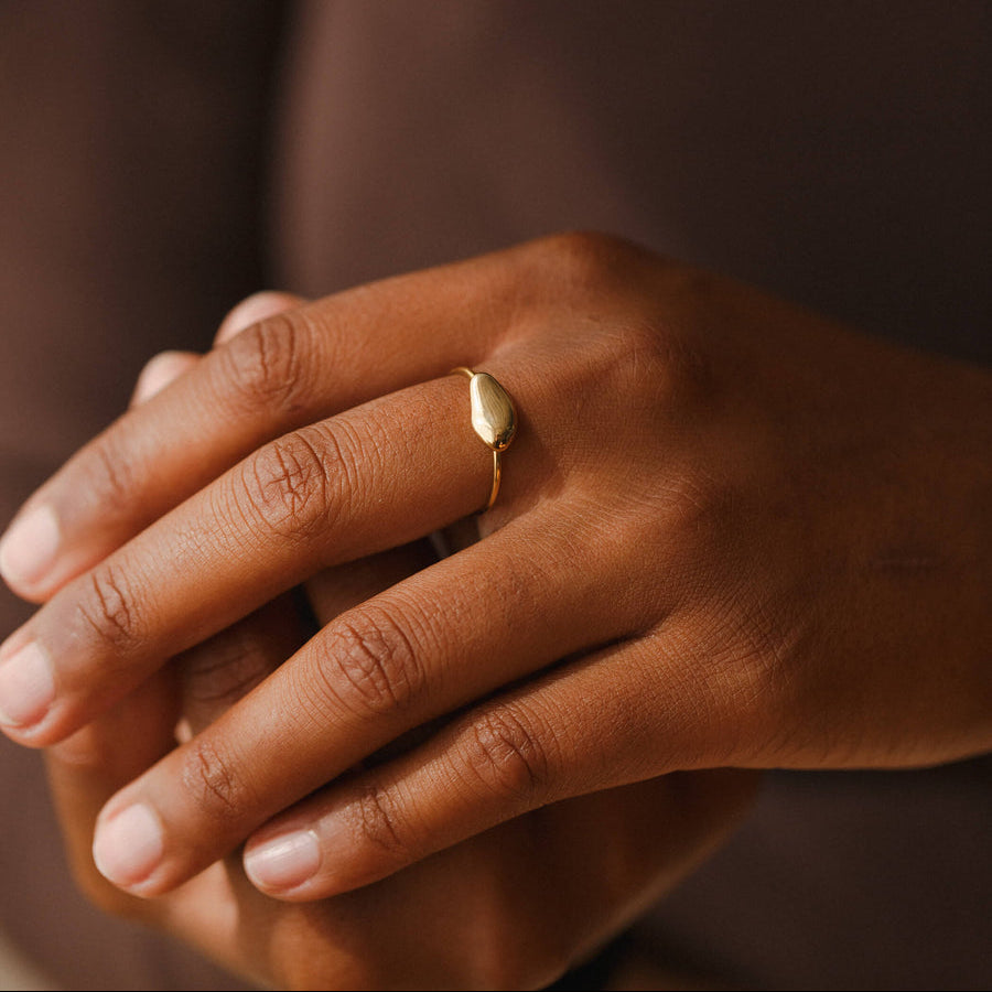 Worry Stone Ring