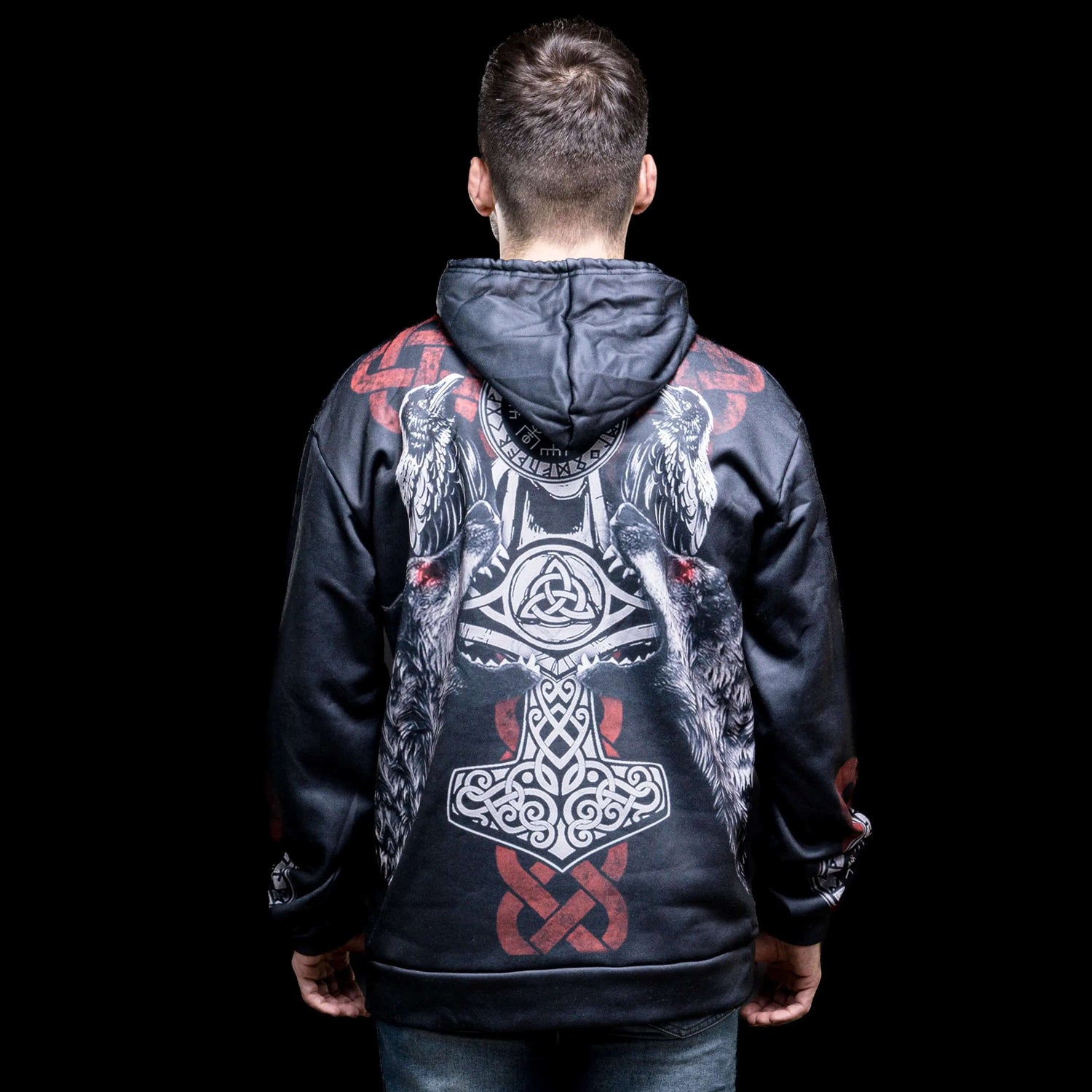 Viking Hoodie "Compass of Destiny"