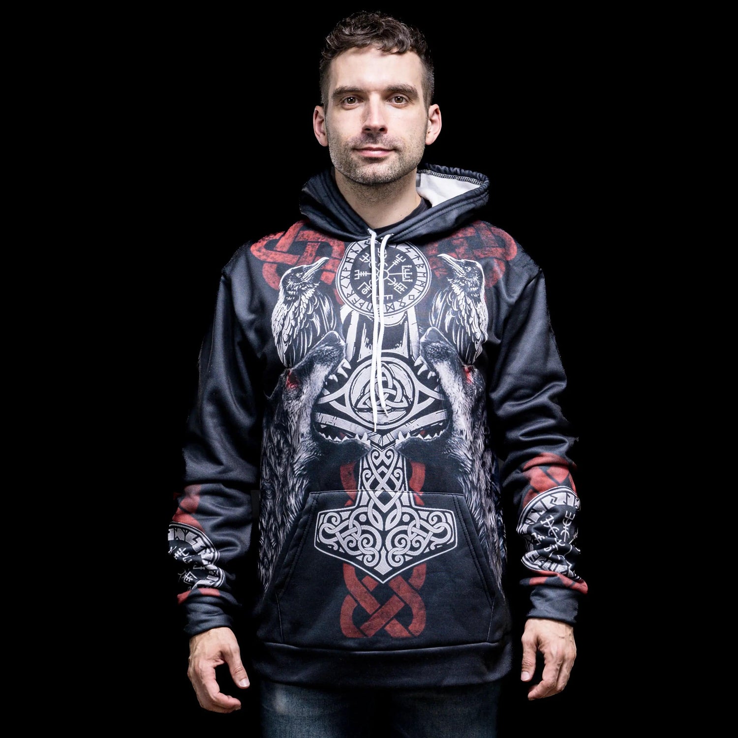Viking Hoodie "Compass of Destiny"