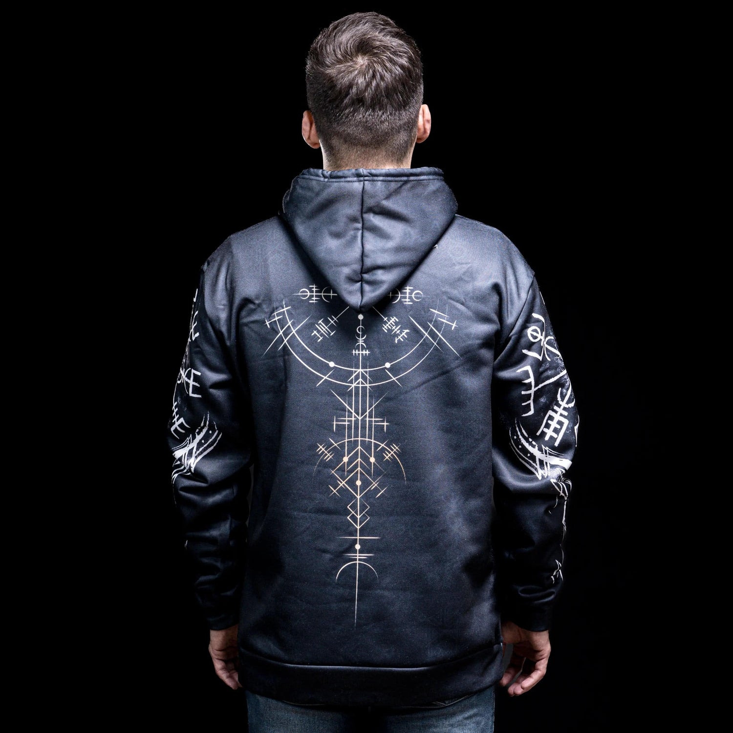 Viking Hoodie "Warrior Skull Hoodie - Journey to Valhalla"