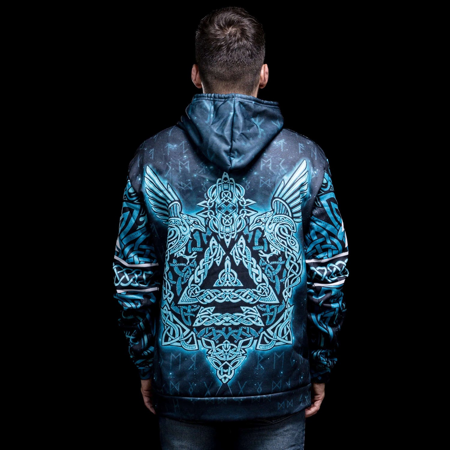 Viking Hoodie "Mjölnir Wolf Hoodie"