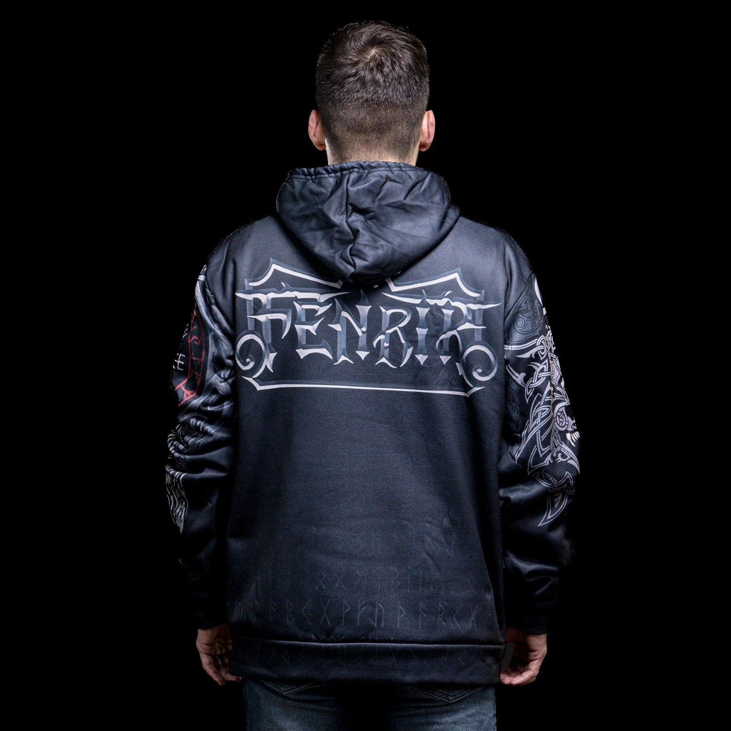 Viking Hoodie "The Path of the Legendary Wolf"