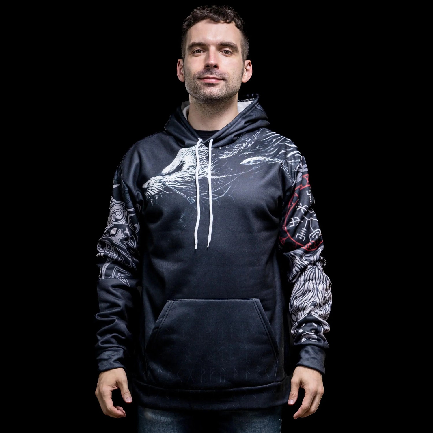 Viking Hoodie "The Path of the Legendary Wolf"