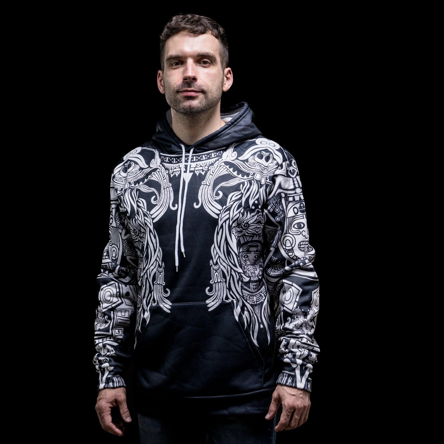 Viking Hoodie "New Visions of Huginn and Muninn"