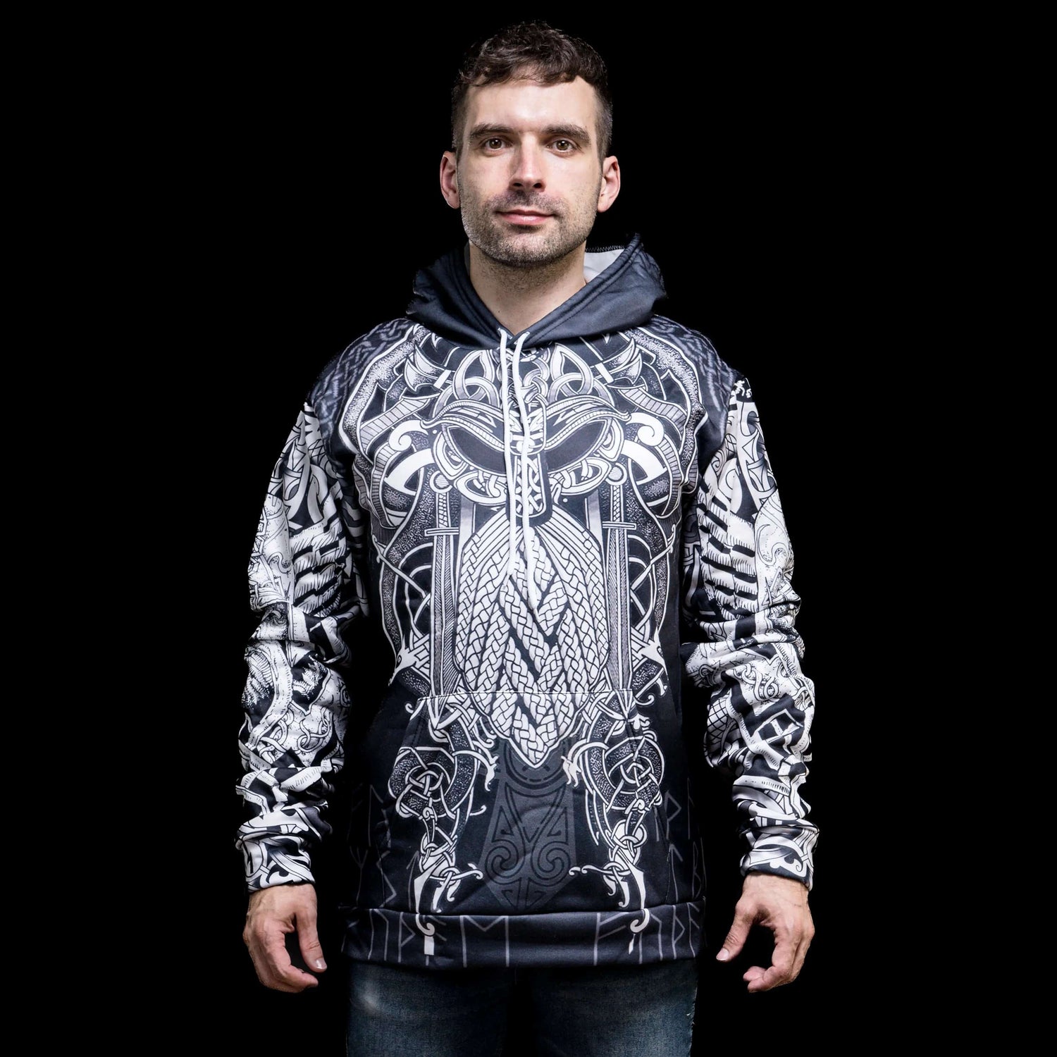 Viking Hoodie "Thor's Epicenter - Power of Thunder"