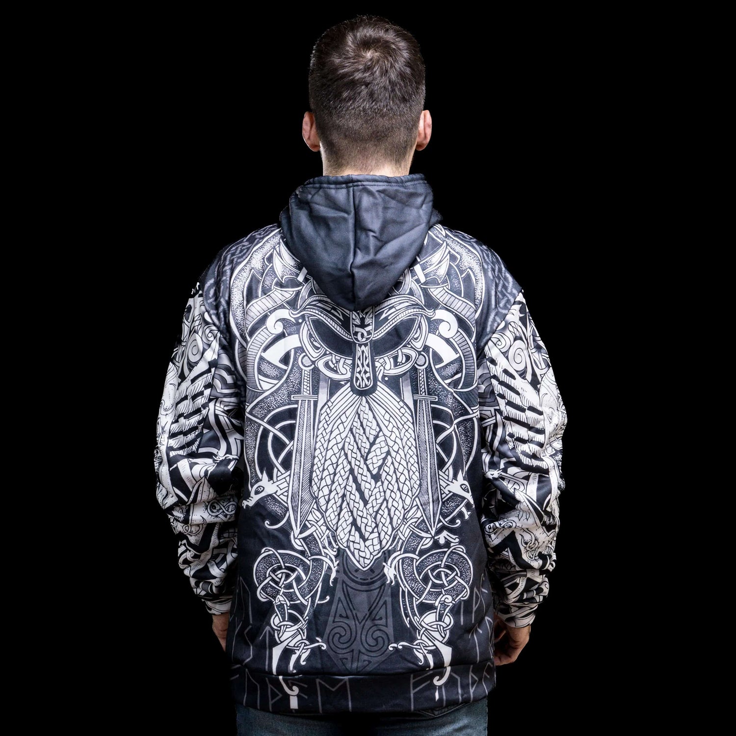 Viking Hoodie "Thor's Epicenter - Power of Thunder"