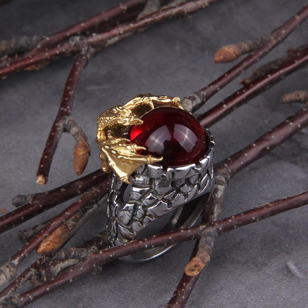 Viking Guardian Dragon Ring