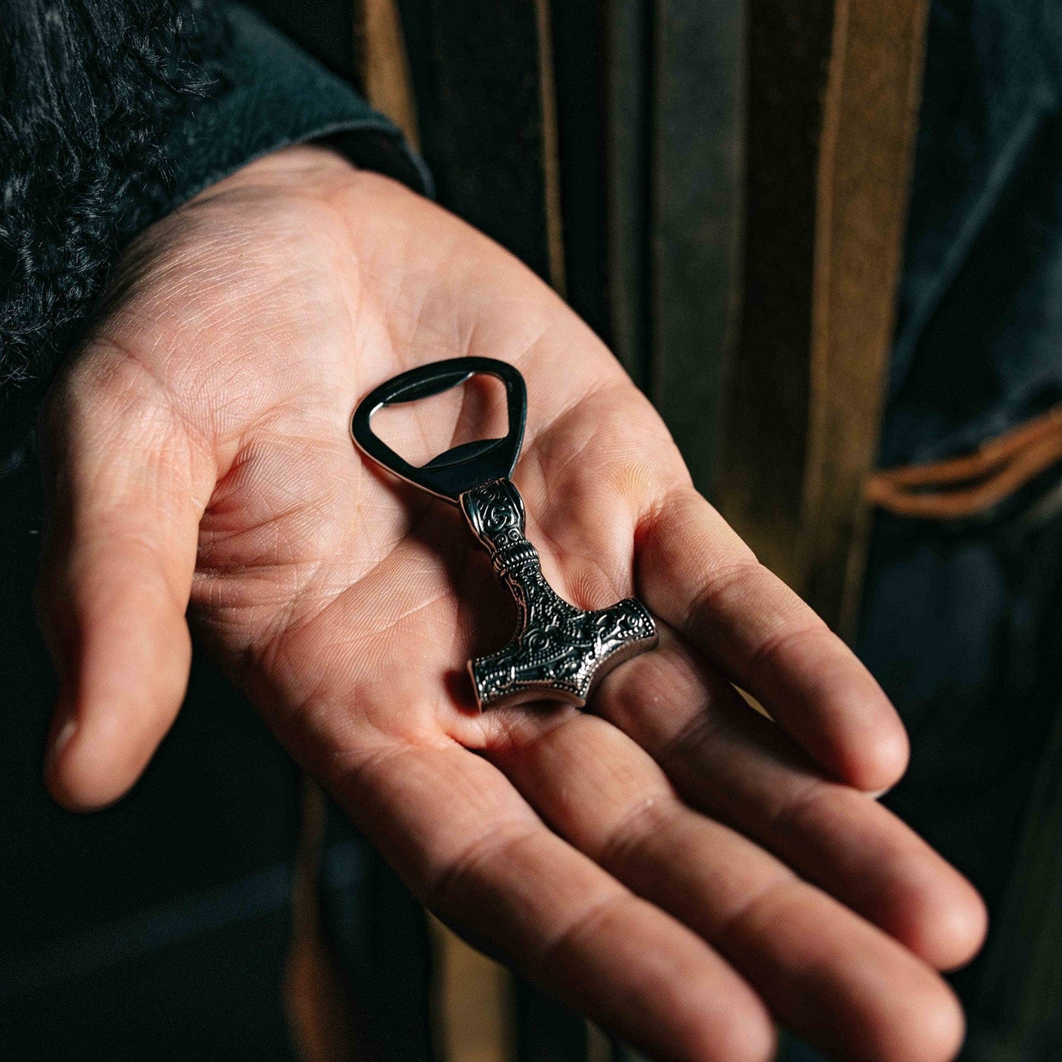 Mjolnir Bottle Opener - Stainless Steel