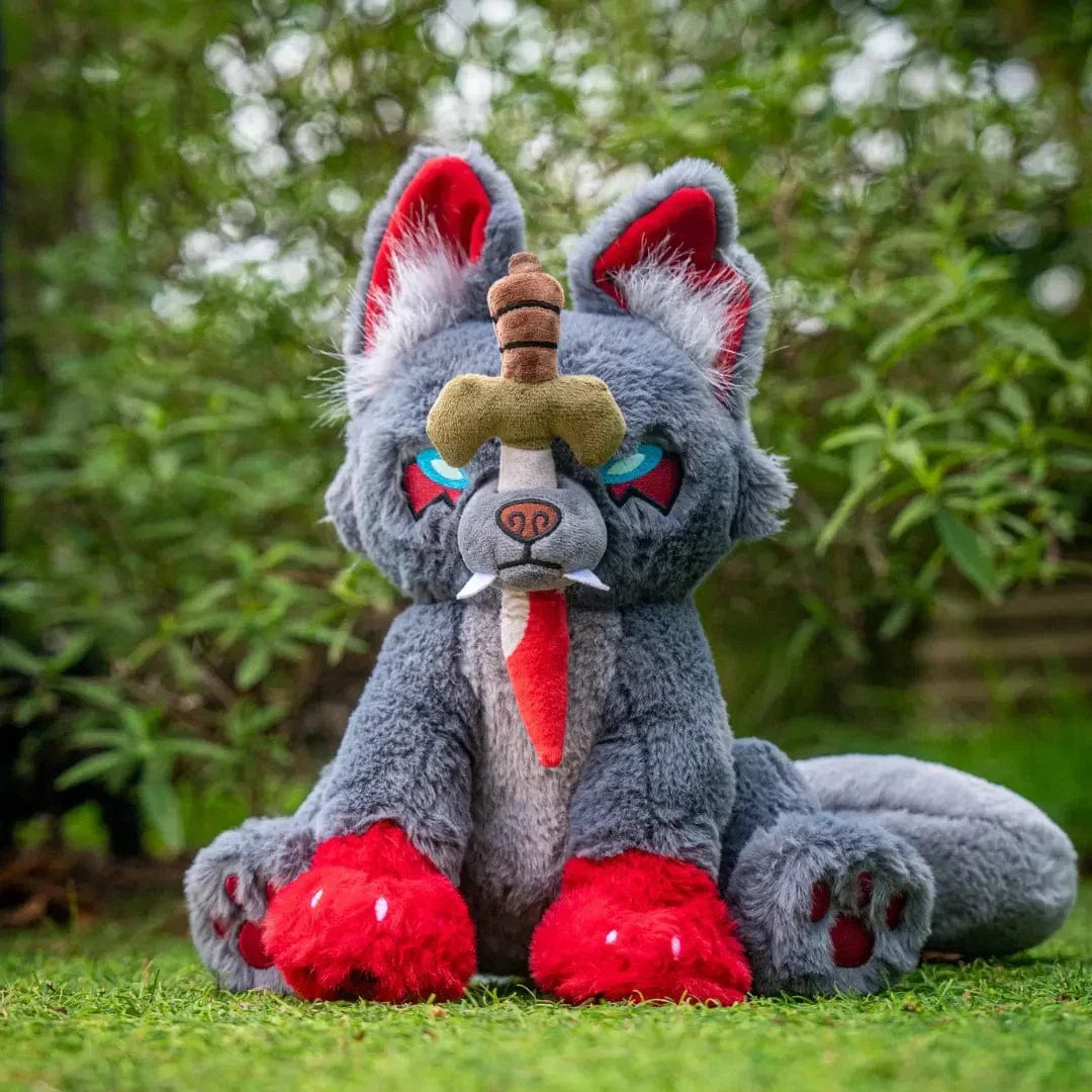 Fenrir wolf plush toy